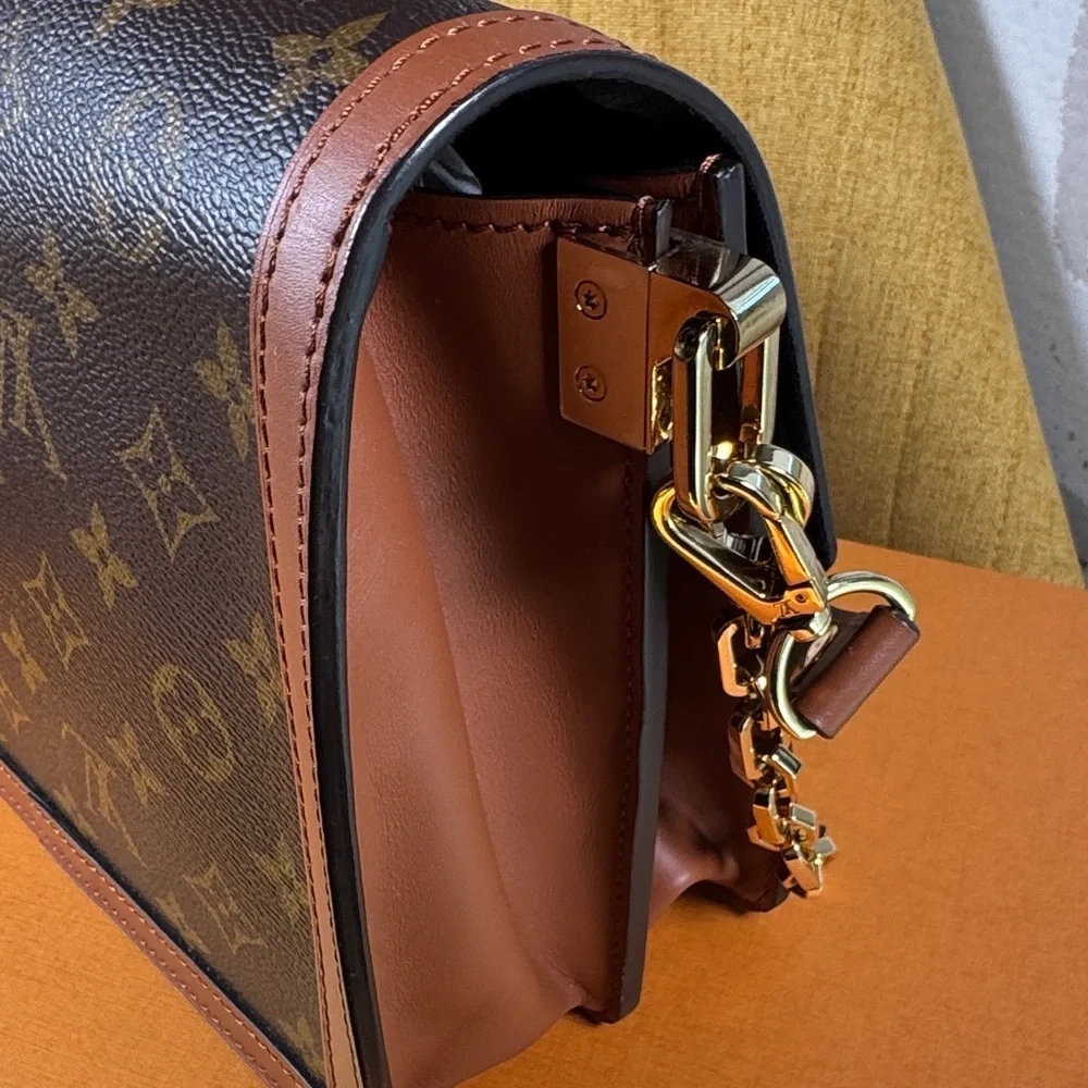 Louis Vuitton Brown Monogram Shoulder Bag - Picture 12 of 16